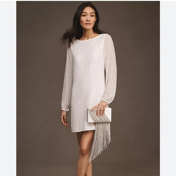 BHLDN Angeline Tie-Back Mini Dress (NWT) - Picture 8 of 10